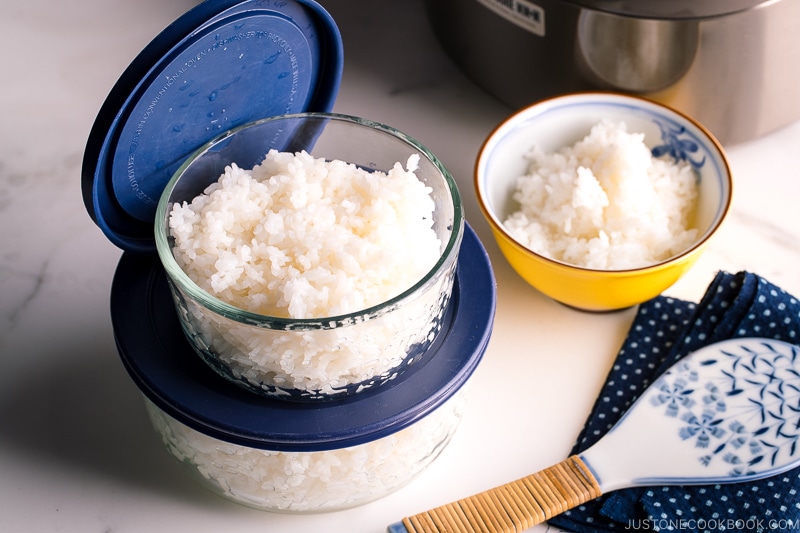 How To Store Cooked Rice • Just One Cookbook