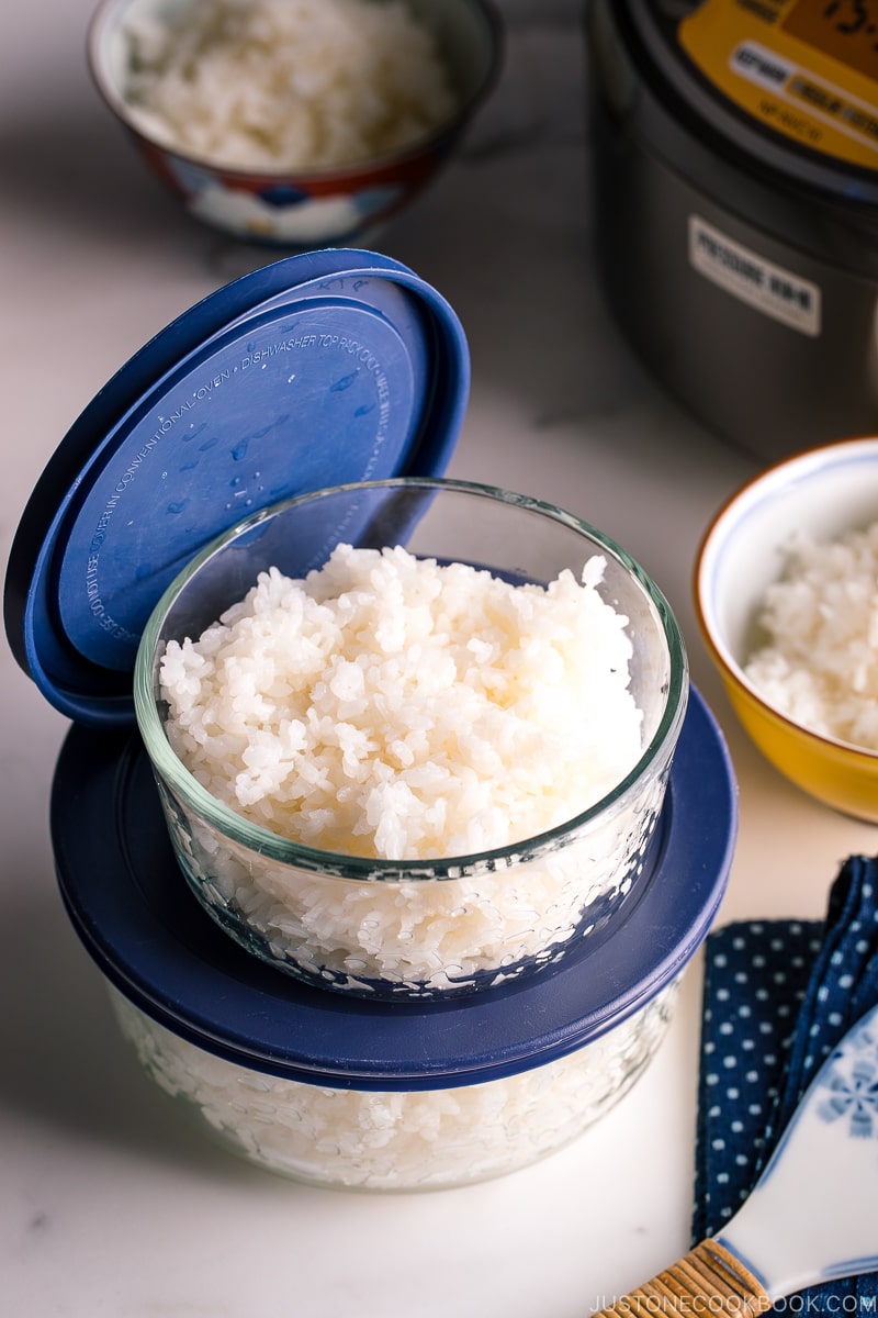 How To Store Cooked Rice Just One Cookbook
