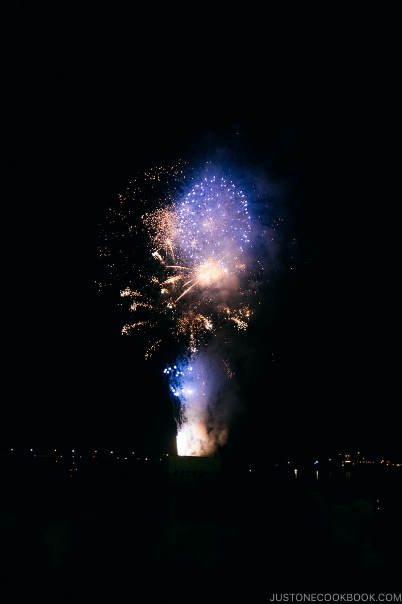 Lake Kawaguchi fireworks festival - Things to do around Lake Kawaguchi | www.justonecookbook.com