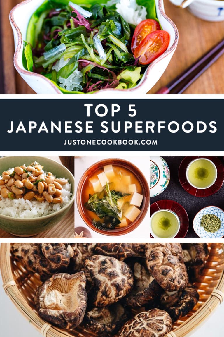 Top 5 Japanese Superfoods to Include in Your Diet • Just One Cookbook