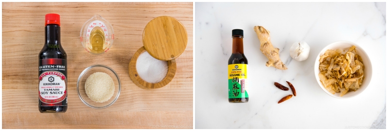 4 Easy Soy Sauce Pickles Ingredients