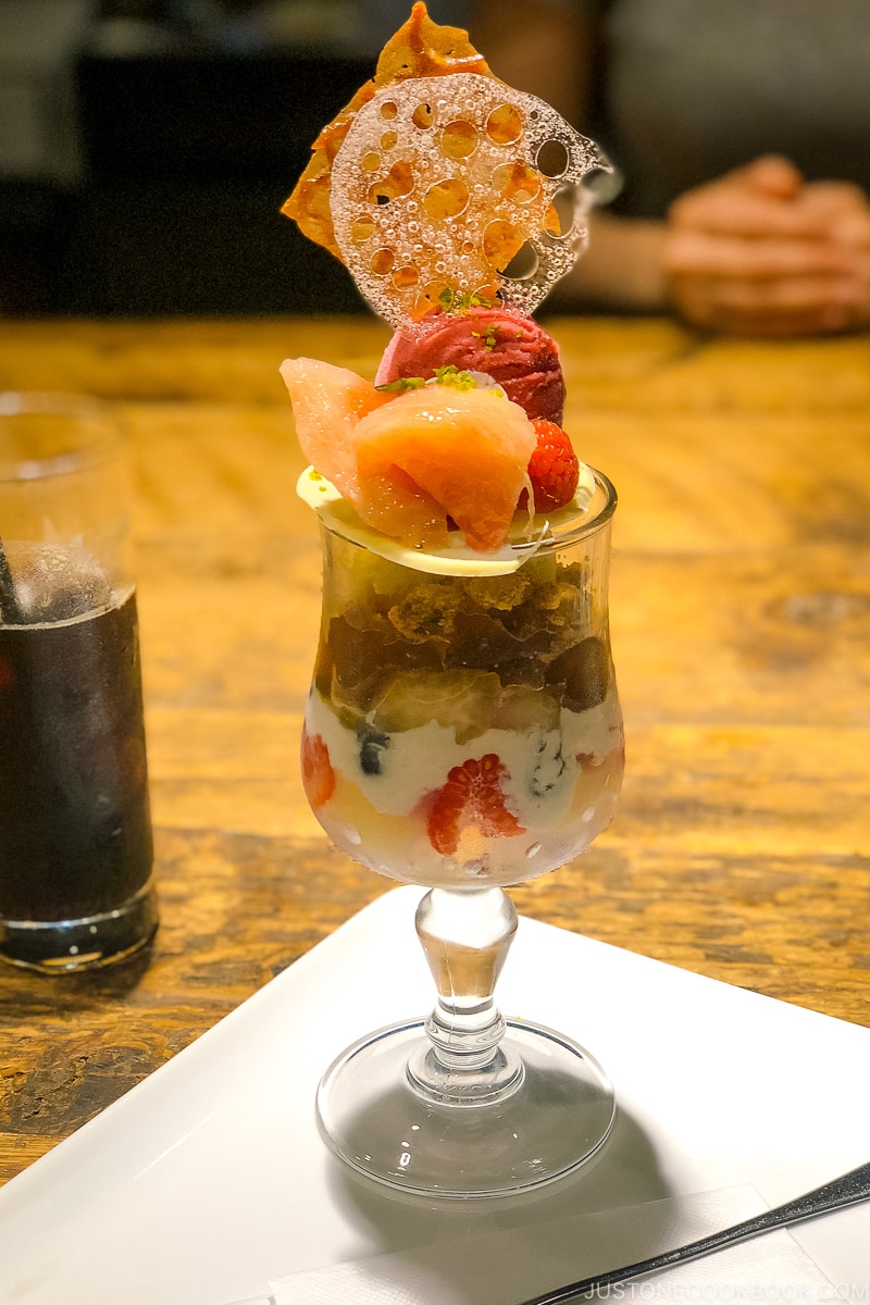 Japanese Fruit Parfait