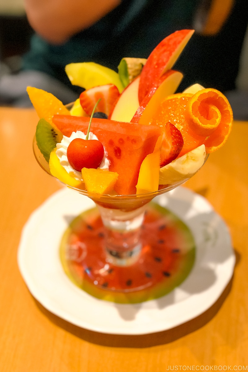 Japanese Fruit Parfait.