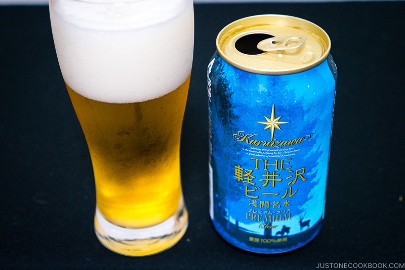 Karuizawa Clear Beer - Japanese Beer Guide (Big Beer + Craft Beer) | www.justonecookbook.com 