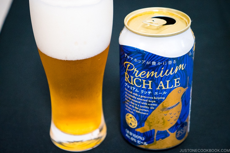 Premium Rich Ale - Japanese Beer Guide (Big Beer + Craft Beer) | www.justonecookbook.com 