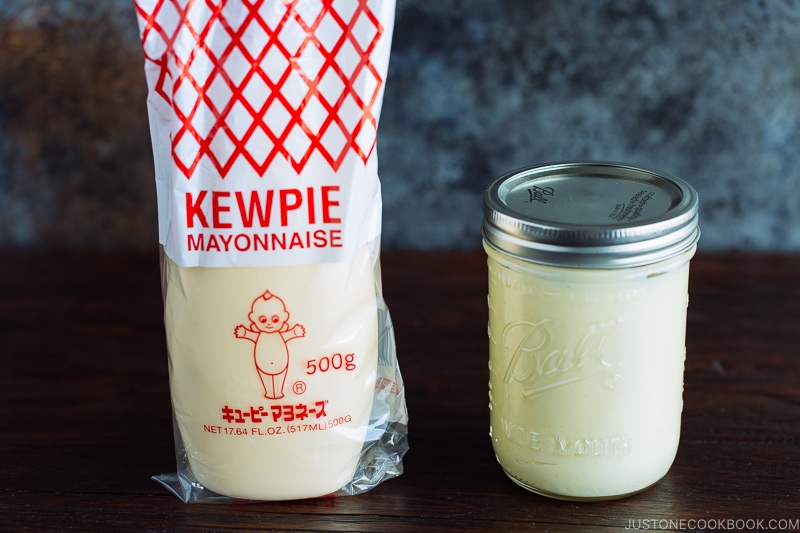 Japanese Kewpie Mayonnaise and Copycat Homemade Mayo | Easy Japanese Recipes at JustOneCookbook.com