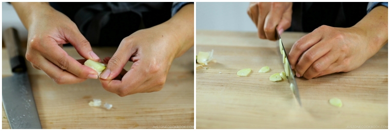 Quick Japanese Pasta with Shrimp and Broccolini 4