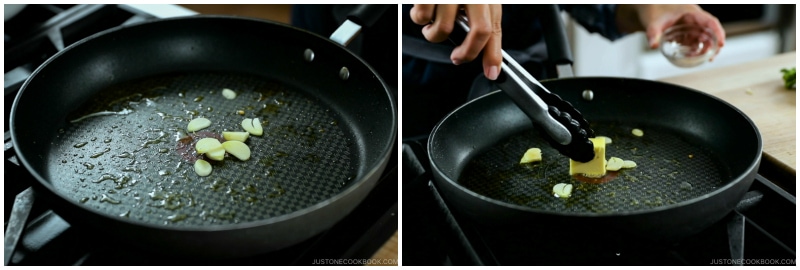 Quick Japanese Pasta with Shrimp and Broccolini 8