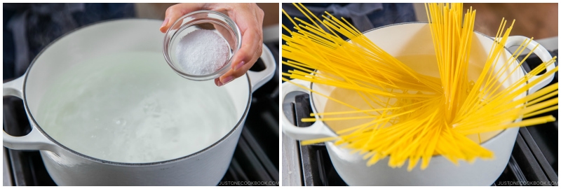 Shiso Garlic Pasta 1