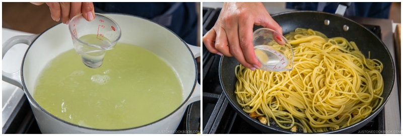 Shiso Garlic Pasta 10