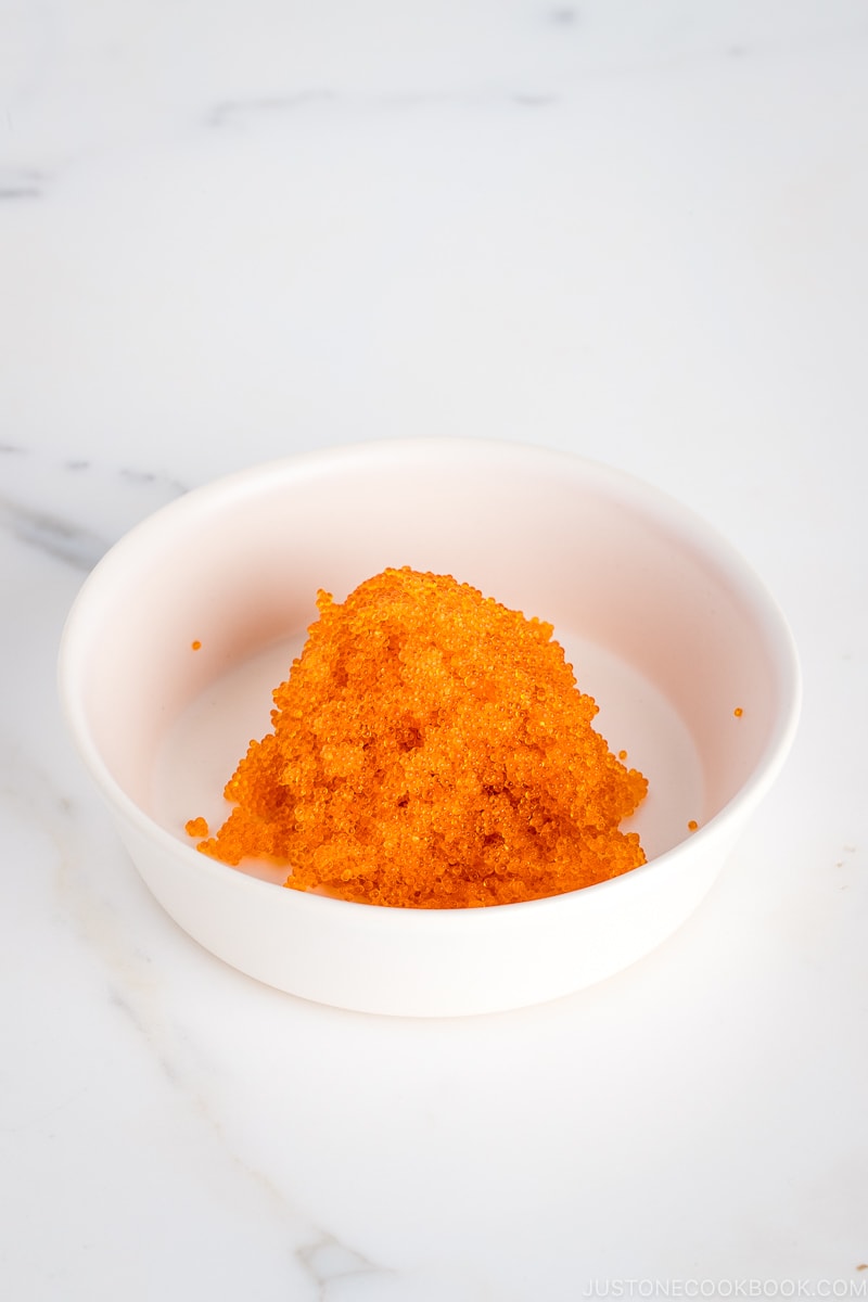 Tobiko (Frying Fish Roe) | Easy Japanese Recipes at JustOneCookbook.com