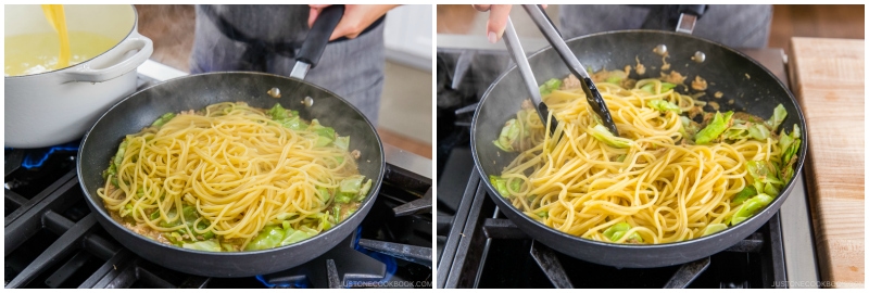 Onion and Miso Pasta » Djalali Cooks