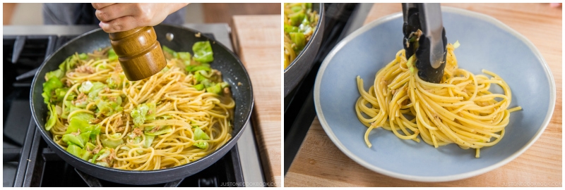 Onion and Miso Pasta » Djalali Cooks