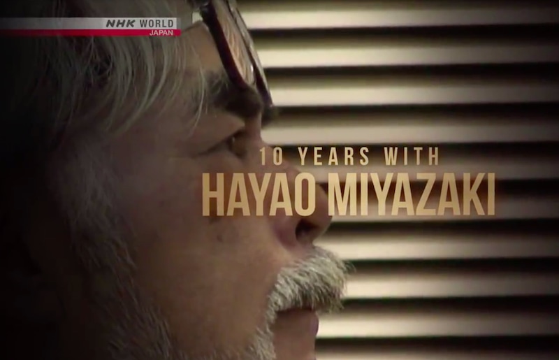 10 years with Hayao Miyazaki 