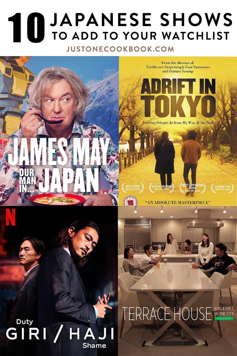 thumbnails of shows about Japan