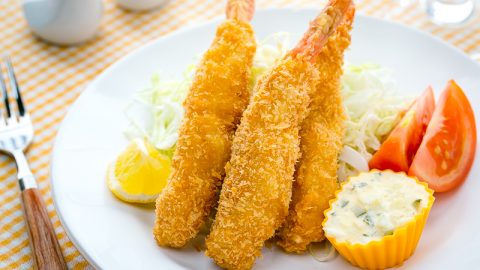 Popcorn Shrimp, Fresh Japanese Food