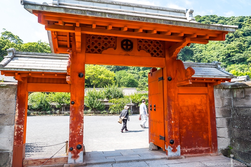 Tin Gate at Sengan-en 仙巌園