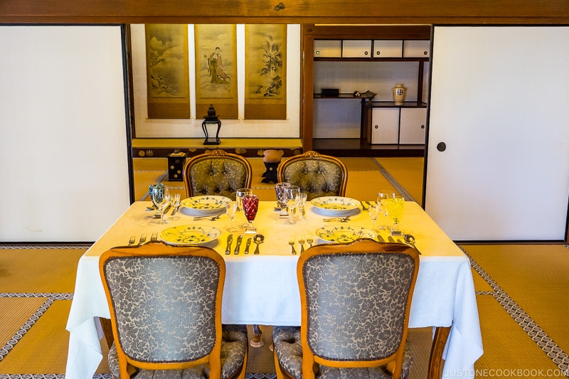 Reception Room at The House at Sengan-en 仙巌園