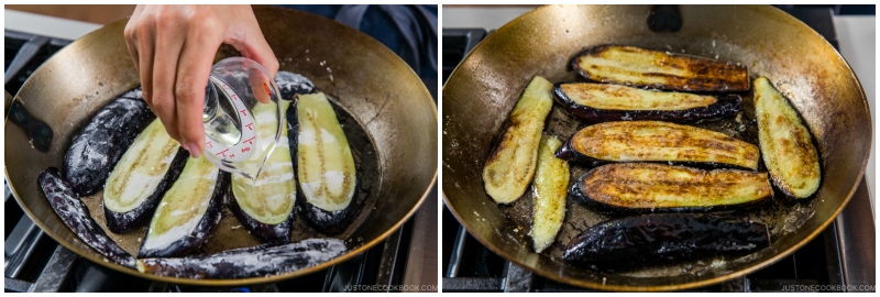 Soy Glazed Eggplant Donburi 8