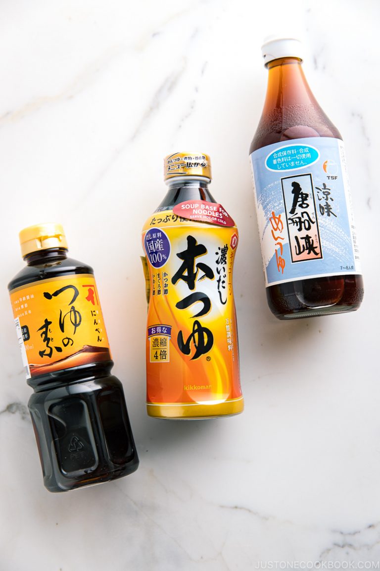 Mentsuyu (Noodle Soup Base) • Japanese Pantry • Just One Cookbook