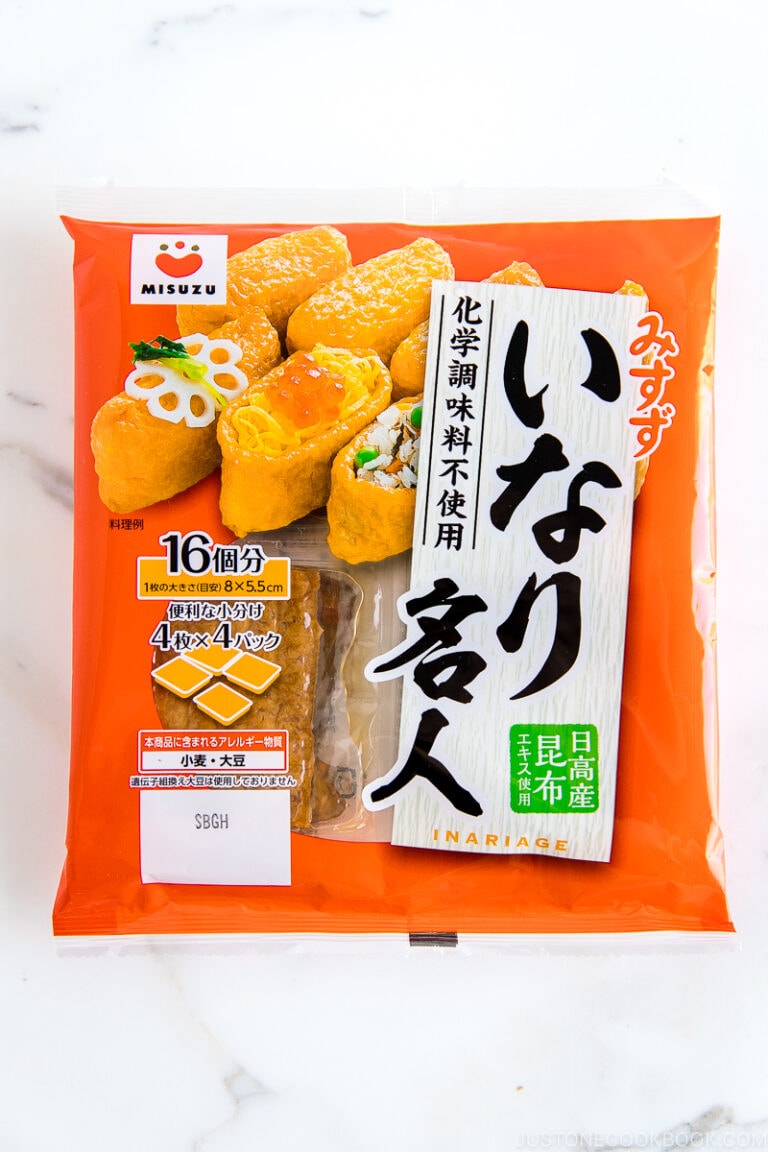 Inari Age (Seasoned Fried Tofu Pouch) • Just One Cookbook