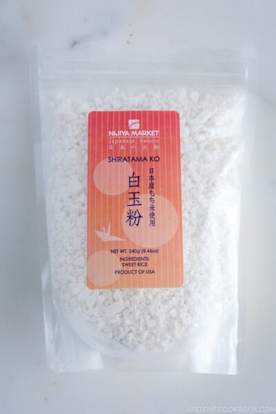 Shiratamako (Glutinous Rice Flour) | Easy Japanese Recipes at JustOneCookbook.com