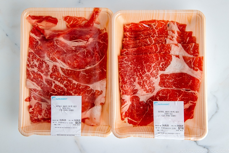 Sliced Beef for Shabu Shabu