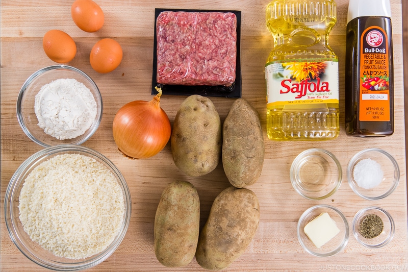 Mom's Korokke Ingredients