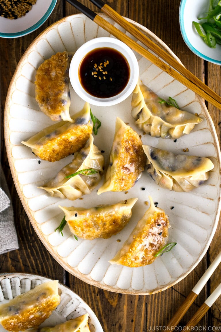 Vegetable Gyoza (Vegan/Vegetarian) 野菜の餃子 • Just One Cookbook