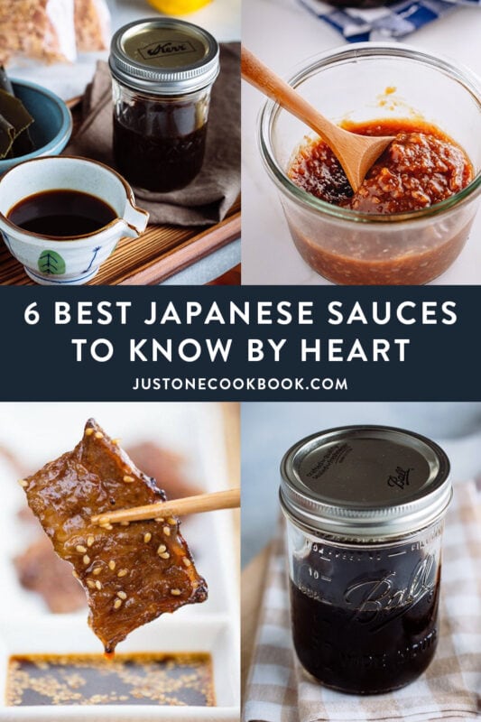 6 Best Japanese Sauces You Need To Know By Heart • Just One Cookbook