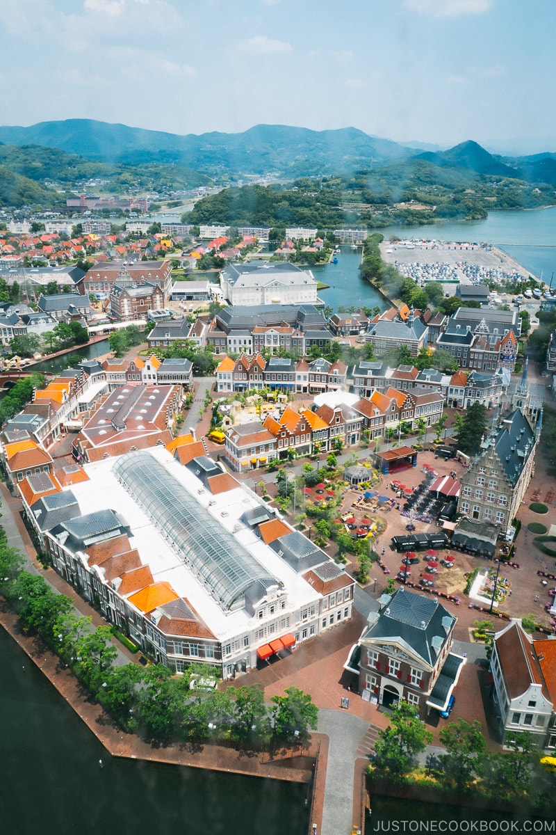 view of Amsterdam City area at Huis Ten Bosch