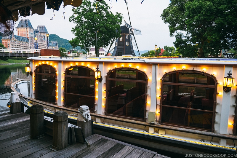 boat in canal