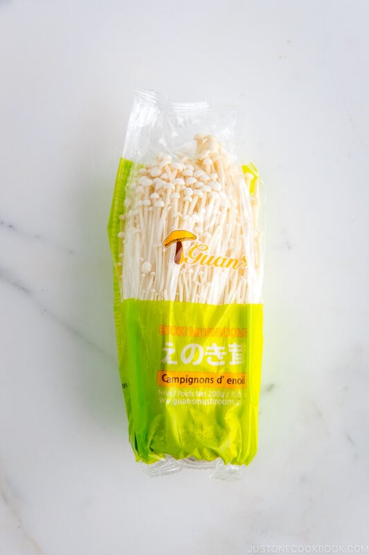 Enoki Mushroom • Just One Cookbook