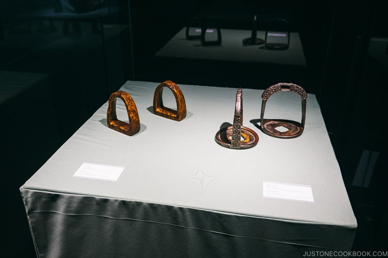 Chinese artifacts on display at Historical Museum of China