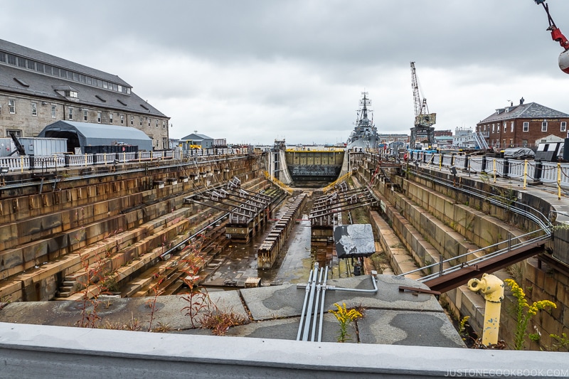 former shipbuilding dry dock