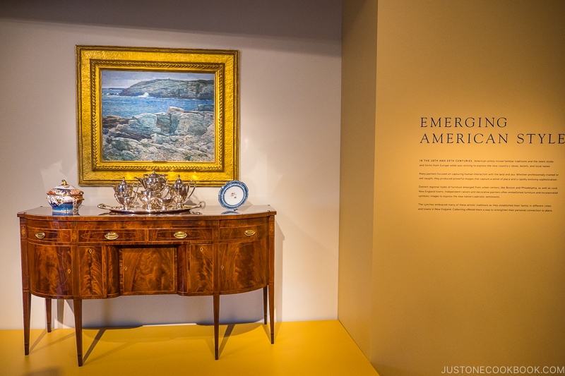 emerging American style exhibition at Peabody Essex Museum