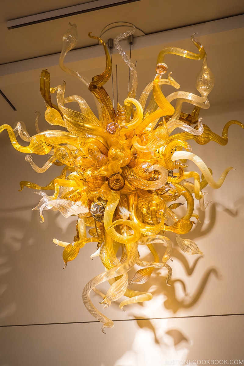 glass Chandelier by Dale Chihuly