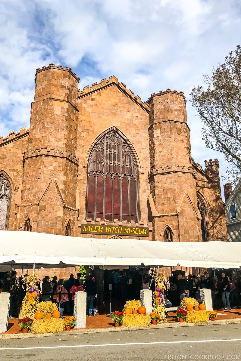 exterior of Salem Witch Museum