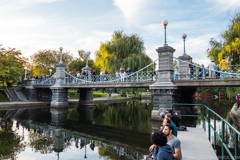 Boston Public Garden Bridge