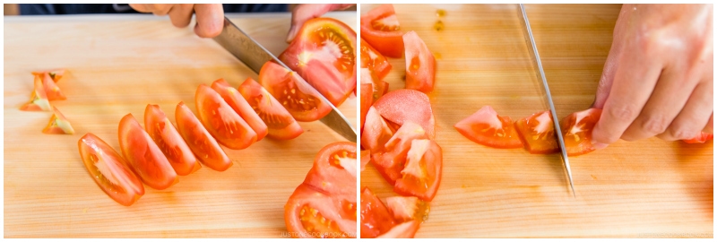 Tomato Myoga Salad 1