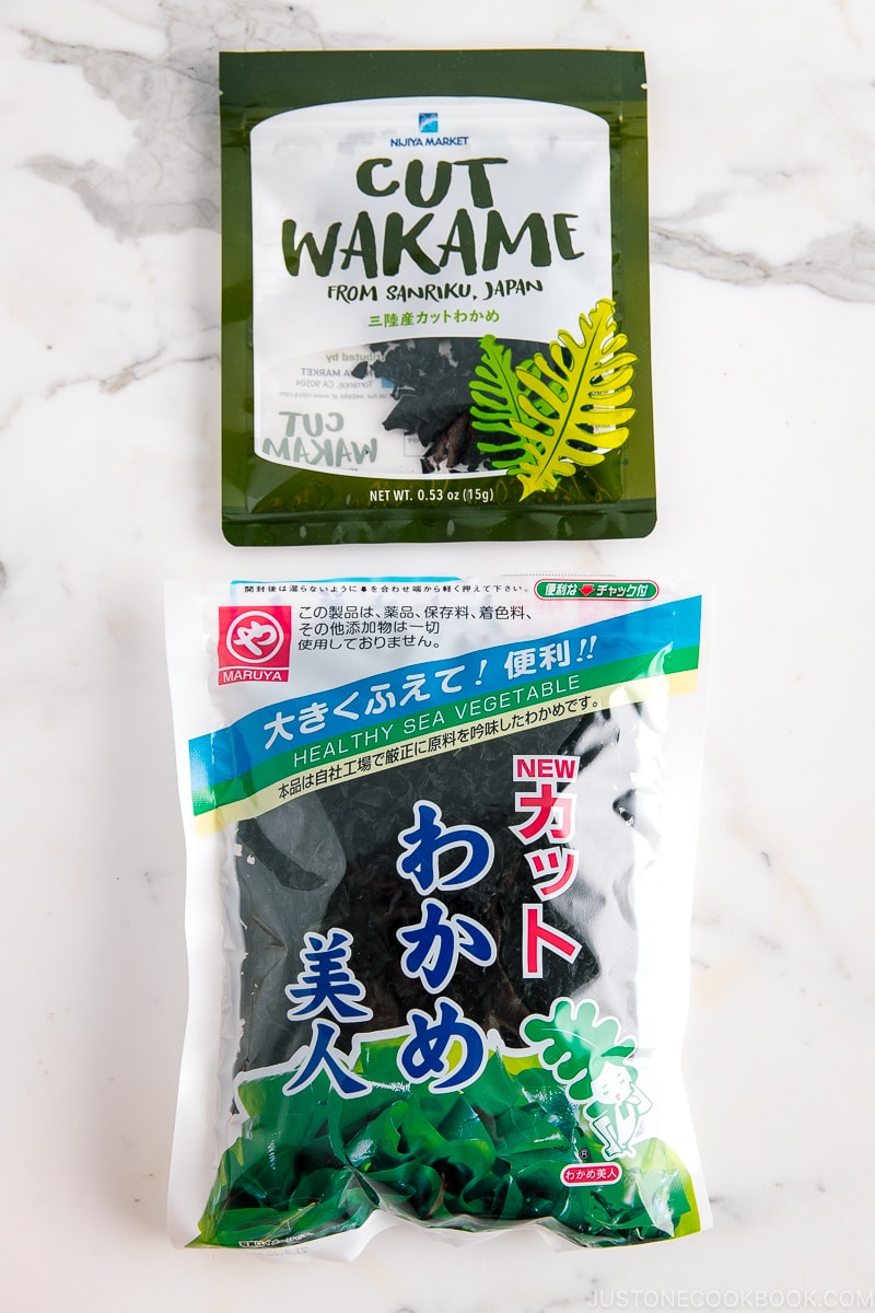 Wakame Seaweed • Just One Cookbook