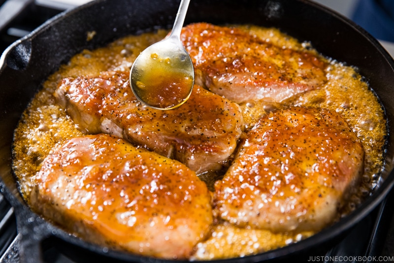 Honey Garlic Pork Chops-step by step-37