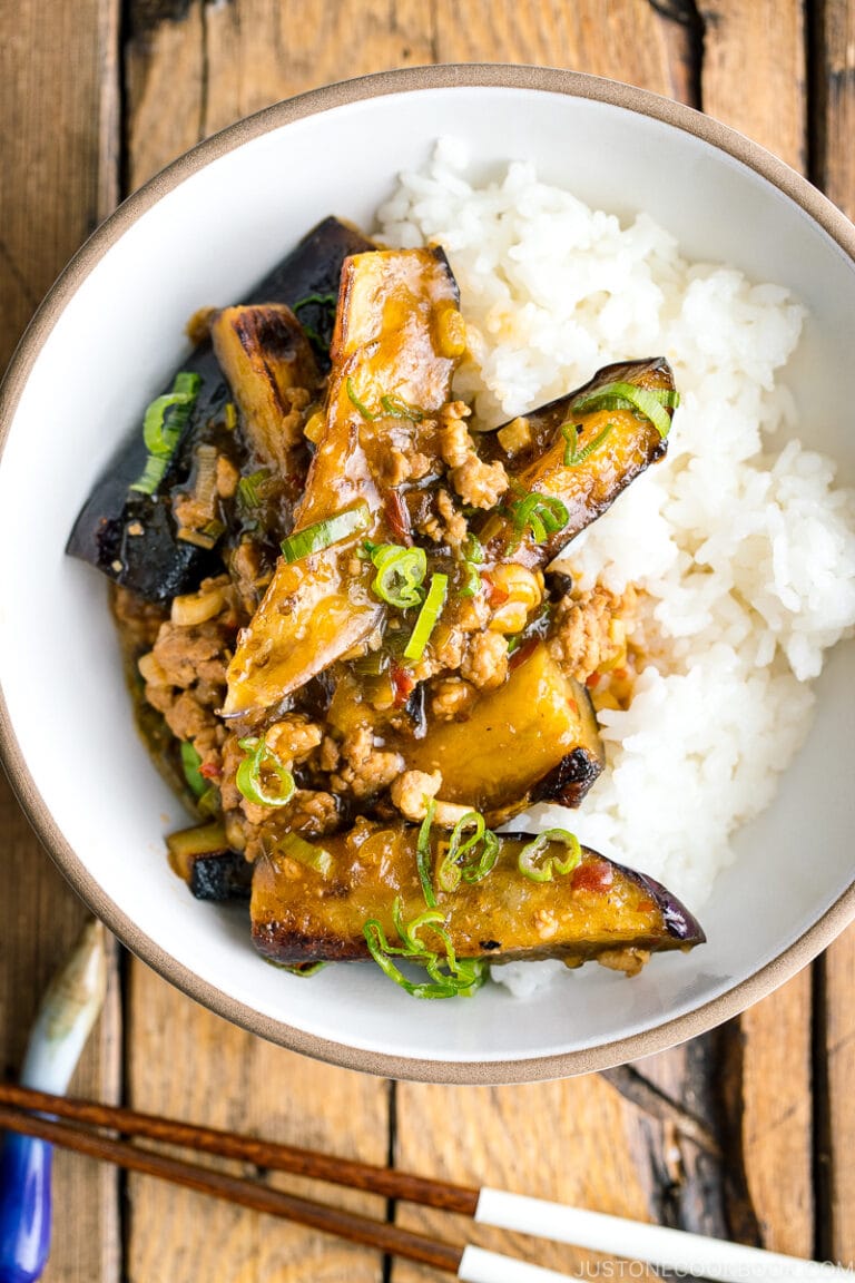 Mapo Eggplant (Mabo Nasu) 麻婆茄子 • Just One Cookbook