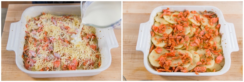 Salmon Potato Gratin 6