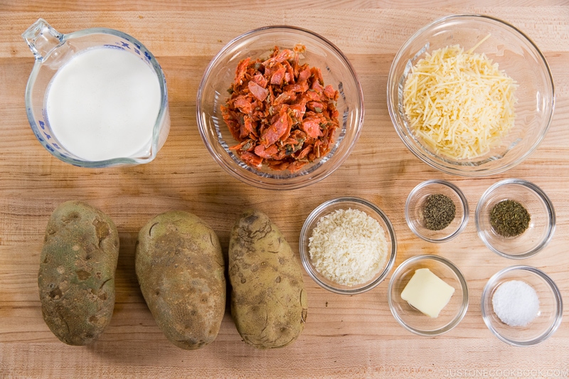 Salmon Potato Gratin Ingredients