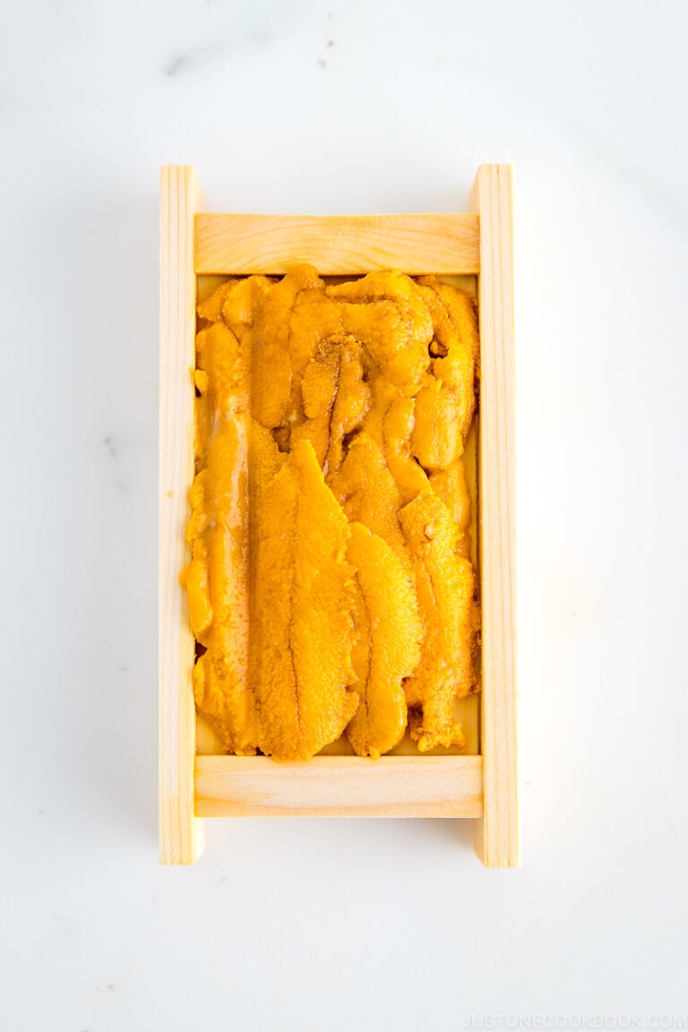 Uni (Sea Urchin) Unique Ocean Delicacy • Just One Cookbook