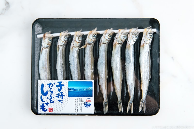 Shishamo Saltwater Smelt Just One Cookbook