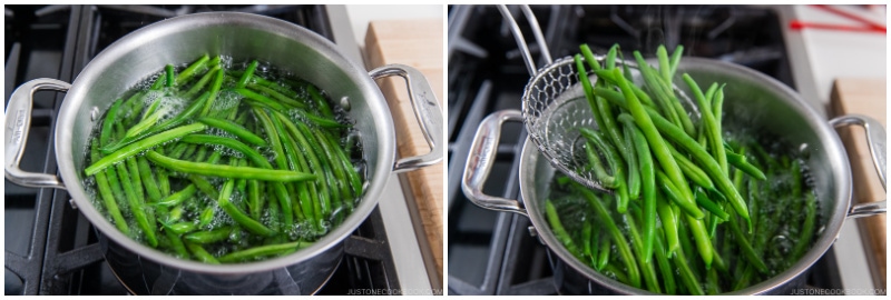 Green Beans with Yuzu Vinaigrette 2