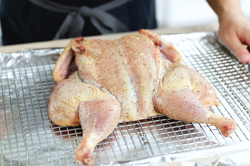 Honey Soy Glazed Spatchcock Chicken-step by step-40