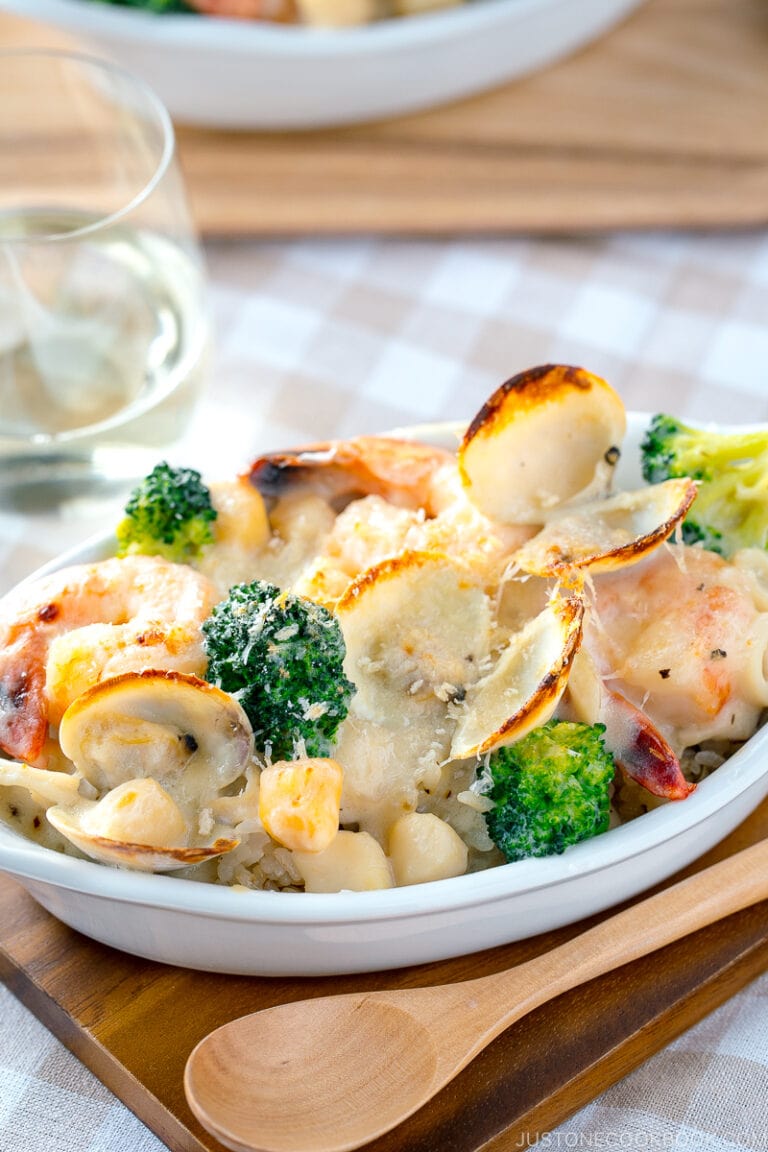 Seafood Doria (Rice Gratin) シーフードドリア • Just One Cookbook